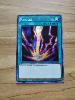 Yu-Gi-Oh! - Raigeki - TN19-EN010 - Prismatic Secret Rare - Image 1