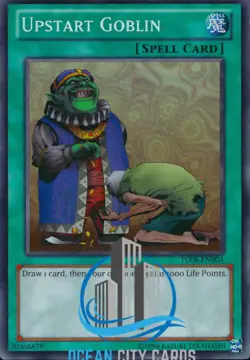 Yugioh Upstart Goblin TU08-EN004 Super Rare - Image 3