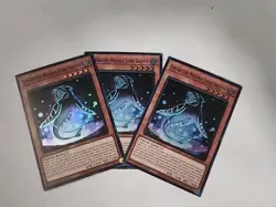 Yugioh: 3x Earthbound Prisoner Stone Sweeper - Super - MZMI-EN028 - NM Playset - Image 1