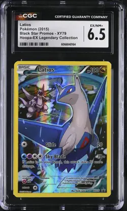 CGC 6.5 Latios 2015 Black Star Promos XY79 Holo Pokemon Card - Image 1