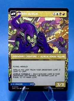 Norman Osborn 0220 Marvel's Spider-Man Mythic MTG SPM EN M Near Mint Card - Image 2