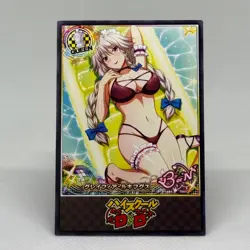 High School DxD Grayfia Lucifuge Goddess Anime Waifu ACG Card - Image 1