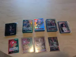 One Piece Card Game Decks, Tony Tony Deck, Shanks Deck And Sleeves - Image 1