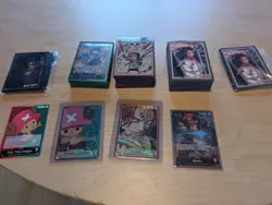 One Piece Card Game Decks, Tony Tony Deck, Shanks Deck And Sleeves - Image 2