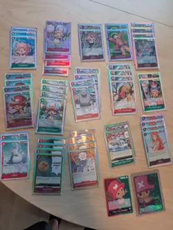 One Piece Card Game Decks, Tony Tony Deck, Shanks Deck And Sleeves - Image 3