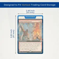 MTG Card Dividers for Storage Boxes - 2 Pack Trading Card Organizers - Image 3