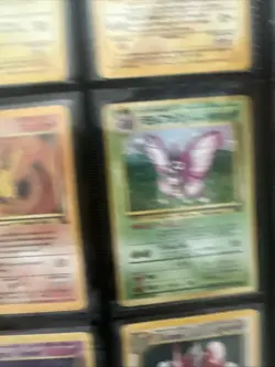Vintage Pokemon Card Lot Binder not Included - Image 3