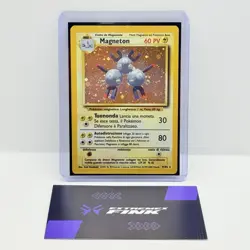 CARTA POKEMON CARD MAGNETON HOLO 9/102 - ITA - SET BASE UNLIMITED - NEAR MINT - Image 1