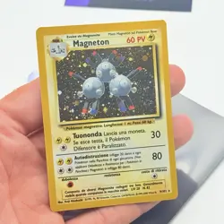 CARTA POKEMON CARD MAGNETON HOLO 9/102 - ITA - SET BASE UNLIMITED - NEAR MINT - Image 2