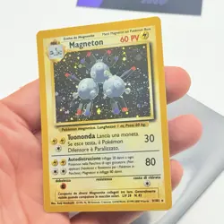 CARTA POKEMON CARD MAGNETON HOLO 9/102 - ITA - SET BASE UNLIMITED - NEAR MINT - Image 3