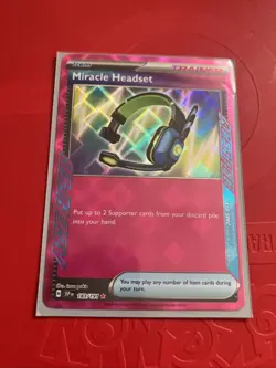 Miracle Headset 183/191 S&V Surging Sparks Ace Spec Holo Rare Pokemon Card - Image 1
