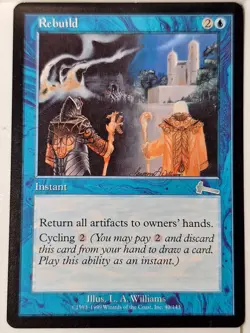 Rebuild - Urza's Legacy - Magic the Gathering MTG Nice! - Image 1