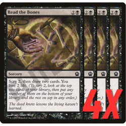 MTG Read the Bones (Theros) 101/249 (NEAR MINT) (4X) - Image 1
