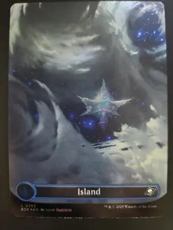 Island 263 NM FOIL FULL ART Edge of Eternities MTG FREE SHIPPING - Image 1