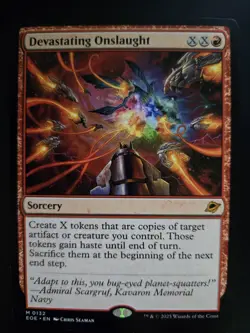 Devastating Onslaught NM Edge of Eternities MTG FREE SHIPPING - Image 1