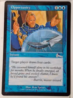 Opportunity - Urza's Legacy - Magic the Gathering MTG Nice! - Image 1