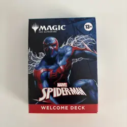 SDCC 2025 Magic The Gathering MTG Spider-Man 2099 Blue Welcome Deck New - Image 1