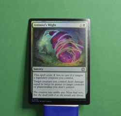 MTG MAT: Animist's Might (Sorcery) MOM: The Aftermath Uncommon Foil 0020 - Image 1
