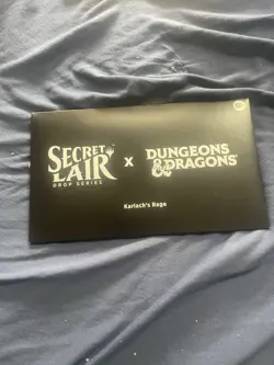 MTG SECRET LAIR X DUNGEONS & DRAGONS: KARLACH'S RAGE NON FOIL EDITION In Hand - Image 1