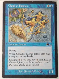 Cloud of Faeries - (MP) Urza's Legacy - Magic the Gathering MTG - Image 1