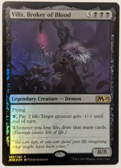 Vilis, Broker of Blood Foil - (122) Core Set 2020 MTG - Image 1