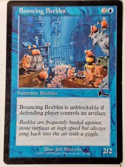 Bouncing Beebles - Urza's Legacy - Magic the Gathering MTG Nice! - Image 1