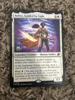 Pre Release Promo Foil Haliya, Guided By Light NM MTG Edge Of Eternities NM - Image 1