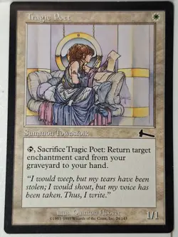 Tragic Poet - Urza's Legacy - Magic the Gathering MTG Nice! - Image 1