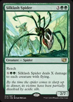 Silklash Spider - Light Play MTG Commander 2014 Edition - Image 1