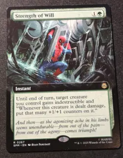 Strength Of Will - Extended Art - SPM - MTG - EN - NM - 0267 - Image 1