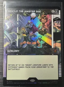 MTG x Marvel's Spider-Man Behold the Sinister Six! (0221) (Foil) - NM / M - Image 2