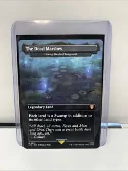 MTG The Dead Marshes Borderless #375, Tales of Middle Earth Commander Pack Fresh - Image 2
