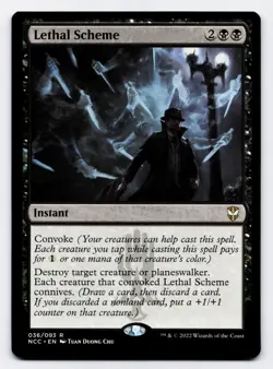 Lethal Scheme [036/093] NCC Rare Non-Foil [MTG Card English] - Image 1
