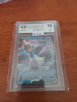 2021 Pokemon S&S Battle Styles Empoleon V URR #40 BCCG 10 Mt Or Better G0000529 - Image 1