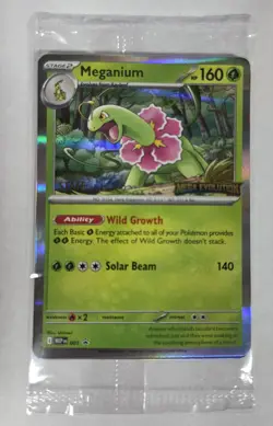 Pokemon Mega Evolution Prerelease Staff Promo Cards Sealed (Set Of 4) - Image 1
