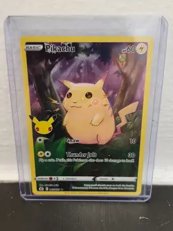 Pikachu 005/025 Celebrations Holo POKEMON TRADING CARDS NEAR MINT - Image 1