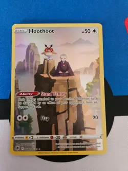Hoothoot TG12/TG30 Pokemon SWSH10: Astral Radiance Trainer Gallery Holo Pokemon - Image 1