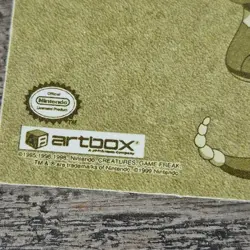 Vintage 1999 Artbox Pokemon Sticker Ekans R13 Gold Series 1 Prism Holographic - Image 5