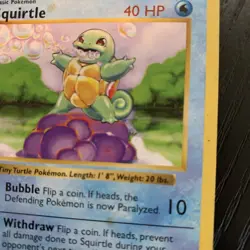 Squirtle 63/102 Base Set - 1st Edition - Shadowless - 1999 - WOTC - Pokemon TCG - Image 5