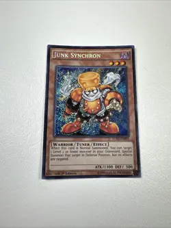 Yugioh: Junk Synchron (LC5D-EN002) Secret Rare Foil 1st Edition NM - Image 2