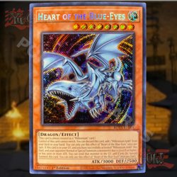 Yugioh Heart Of The Blue Eyes White Dragon Secret Rare ROTA-EN004 1st Edition NM - Image 1