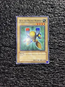 Yugioh! Beta the Magnet Warrior RP02-EN090 Rare 2025 Reprint Near Mint - Image 1