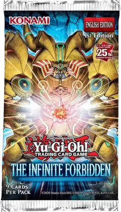 YuGiOh The Infinite Forbidden Booster Pack New sealed EU English 1st Edition - Image 3