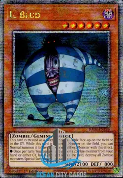 Yugioh RA03-EN186 Il Blud : Quarter Century Secret Rare 1st Edition - Image 1