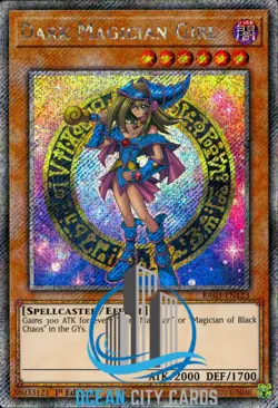 Yugioh Dark Magician Girl RA03-EN123 Platinum Rare NM - Image 1