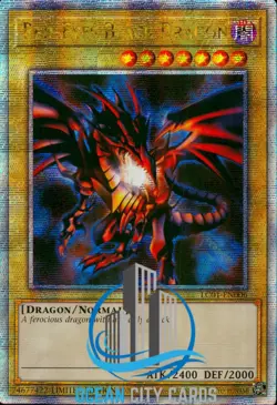 Yugioh LC01-EN006 Red-Eyes Black Dragon Quarter Century Secret Rare Limited Ed - Image 1