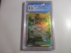 CGC 9.5 Aether Paradise Conservation Area Secret Rare Hidden Fates Pokemon Card - Image 1