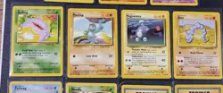 11 × Vintage Pokemon Cards Base Set Bulk Bundle Lot LP-NM 1999 Charmander Gastly - Image 4
