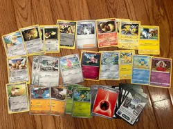 Pokemon Cards Lot Includes Holos & Full Art Cards Pictured AS IS - Image 3