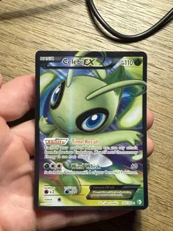 Celebi EX - 141/149 - Pokemon Boundaries Crossed Black White Full Art Card - Image 1